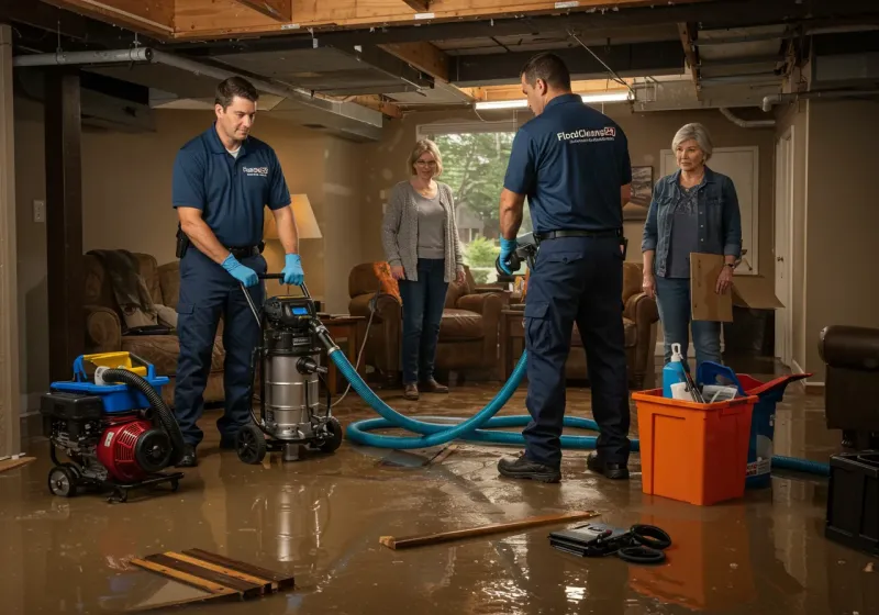 Basement Water Extraction and Removal Techniques process in Leake County, MS