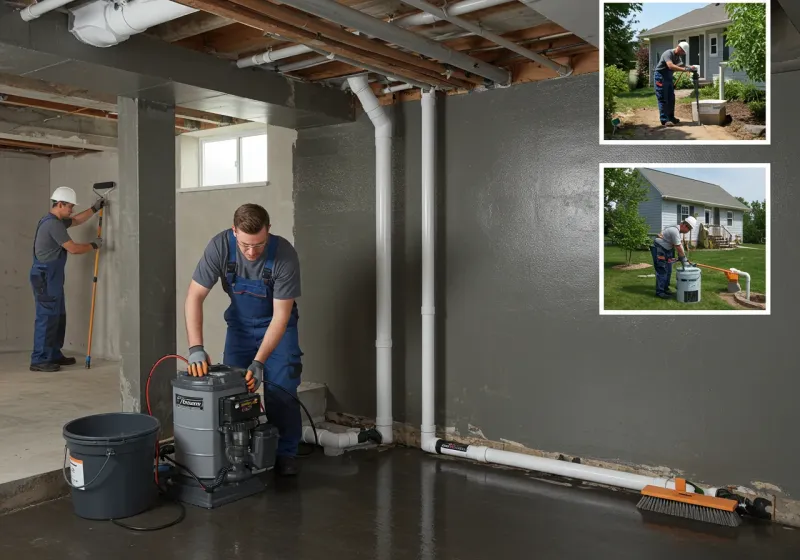 Basement Waterproofing and Flood Prevention process in Leake County, MS